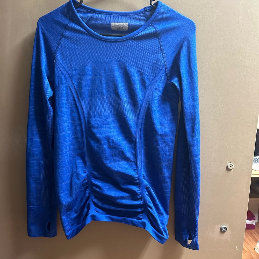 royal blue athleta top